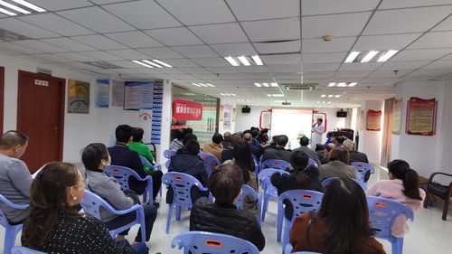 長樂區航城街道社區衛生服務中心開展 糖尿病病人的飲食原則 健康教育講座