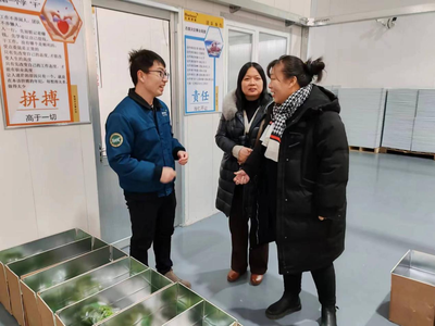 我院教師赴蘭劍智能科技股份進行調研